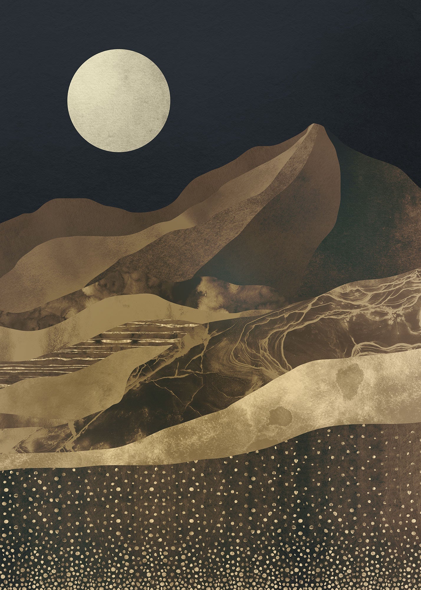 Sample – Mountain Spike - Custom Sized Mural Wallpaper (per m2)