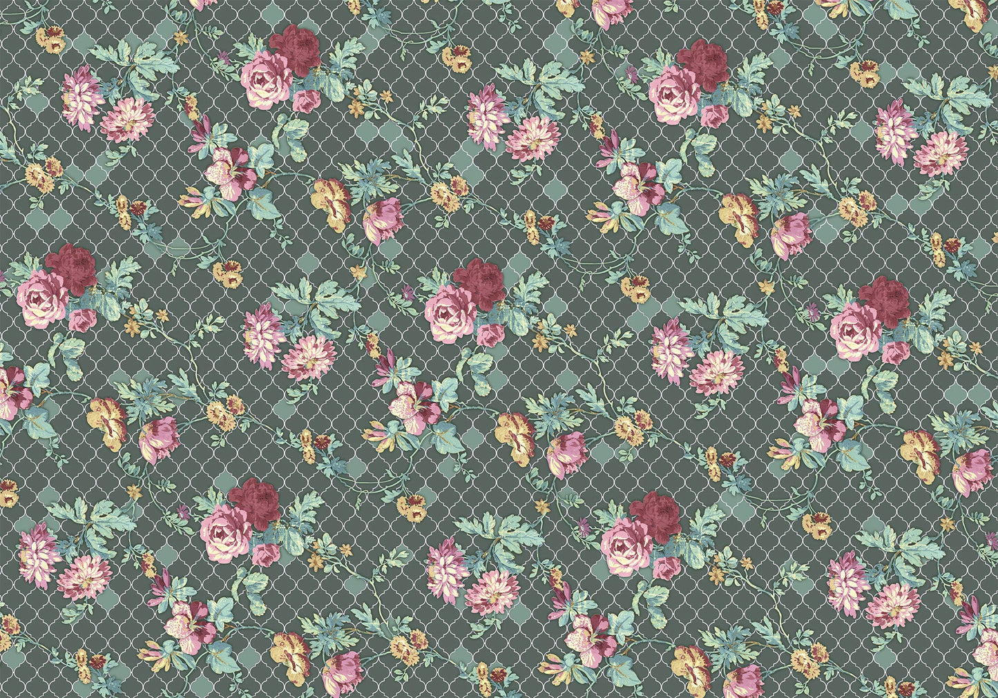 Sample – Embellish - Custom Sized Mural Wallpaper (per m2)