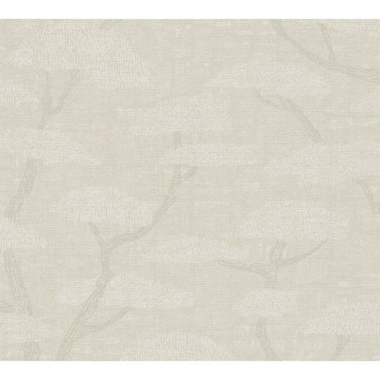 Nara Tree Wallpaper - Beige - Discontinuing