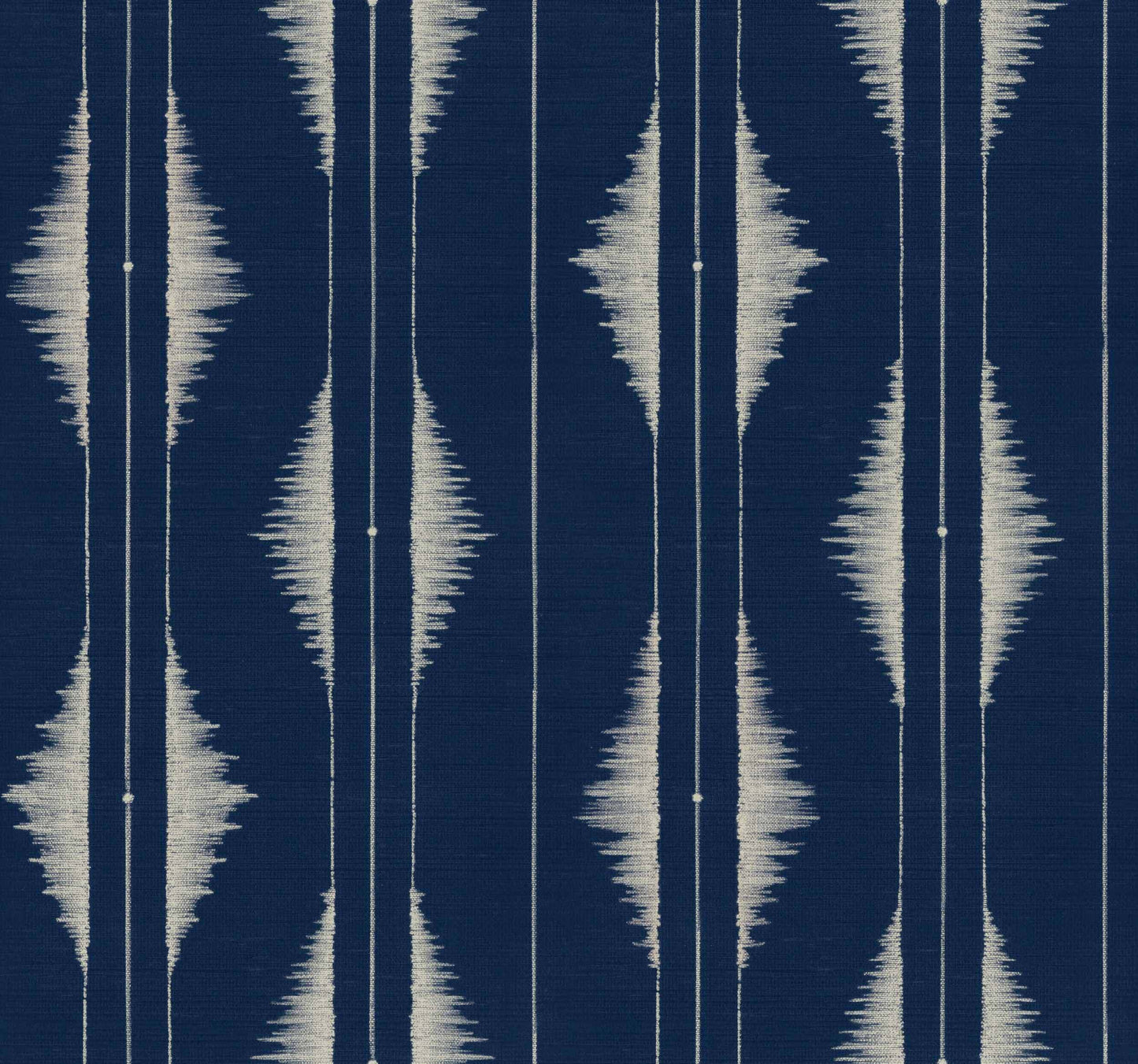 Sample – Azilal Embroidery Wallpaper - Ultramarine