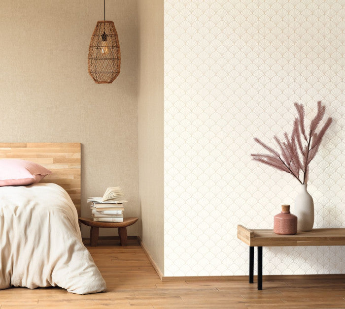 Stardust Wallpaper - White Gold - Discontinuing