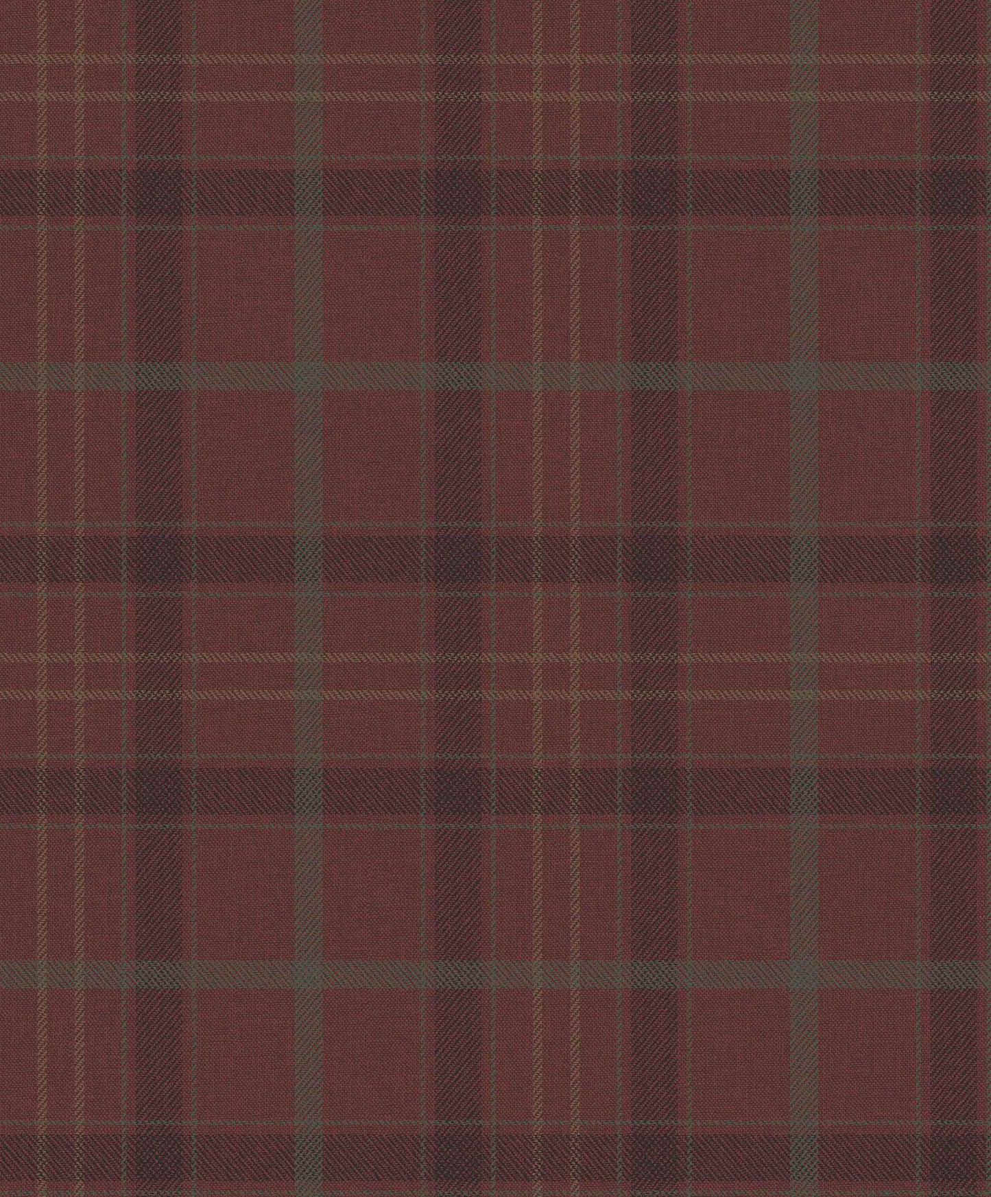 Sample - Check It Out Wallpaper - Burgundy