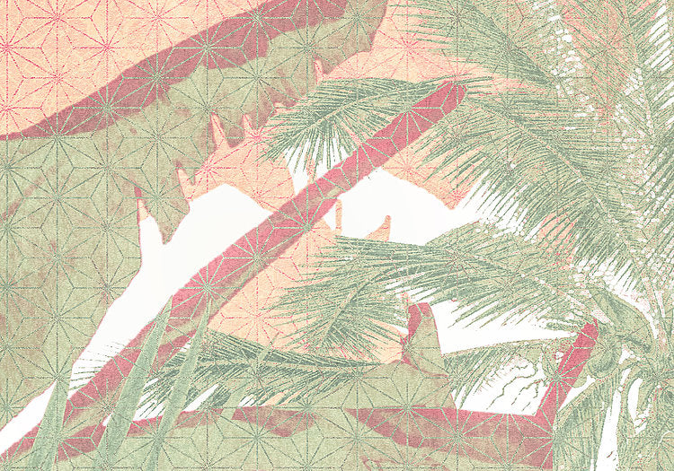 Tropic Horizon - Custom Sized Wallpaper Mural (per m2)