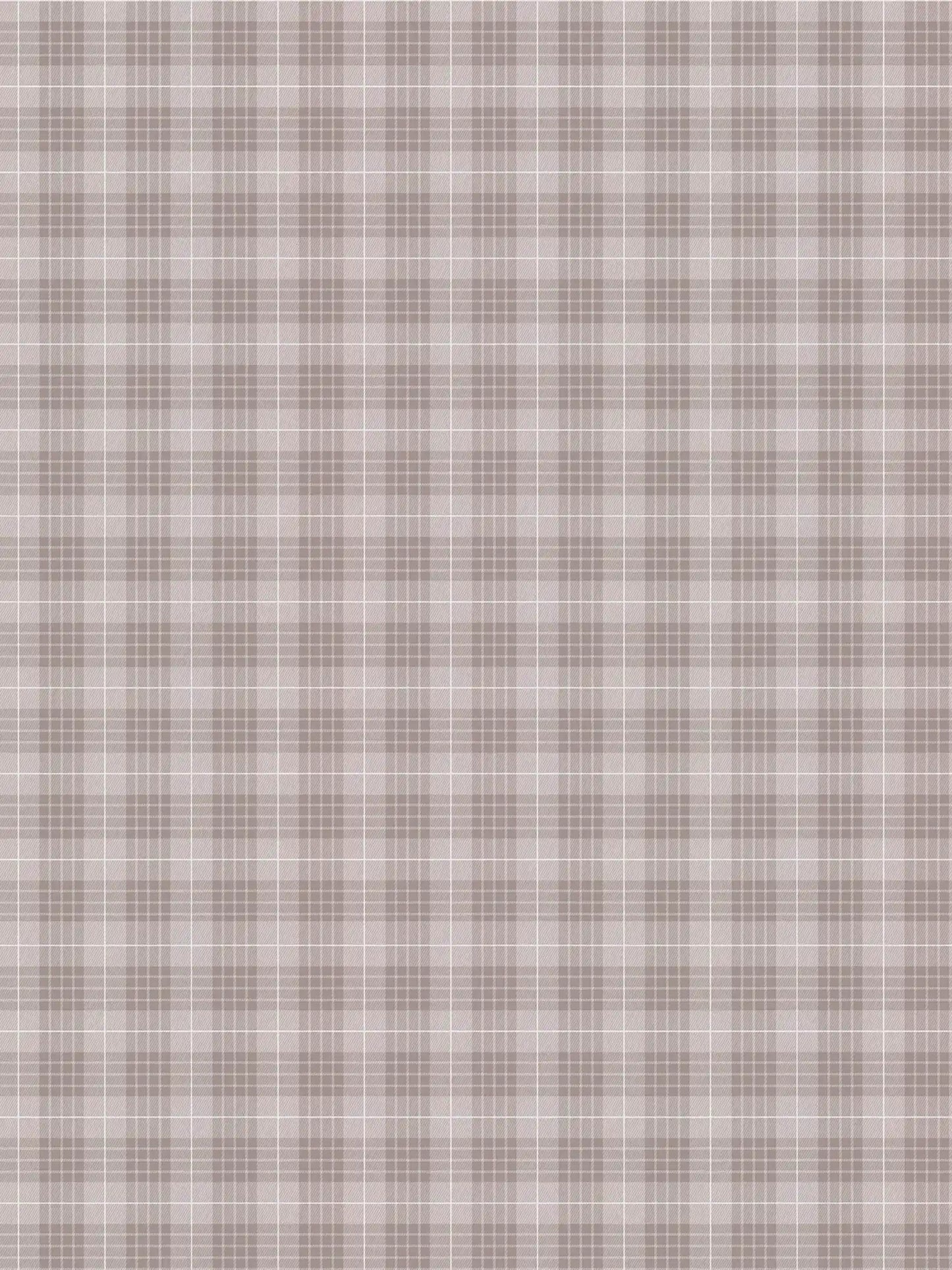 Sample - Tartan The Wallpaper - Light Grey