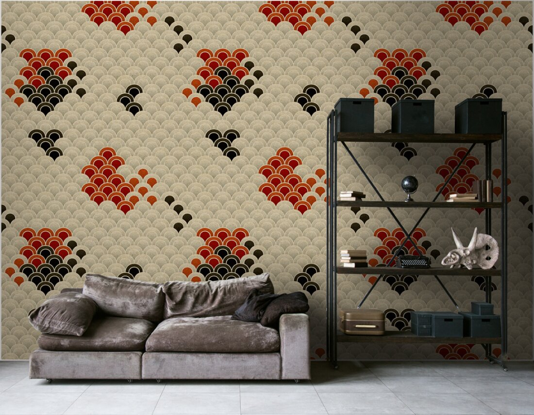 Digital Koi - Koi 2 - Custom Sized Wallpaper Mural (per m2)