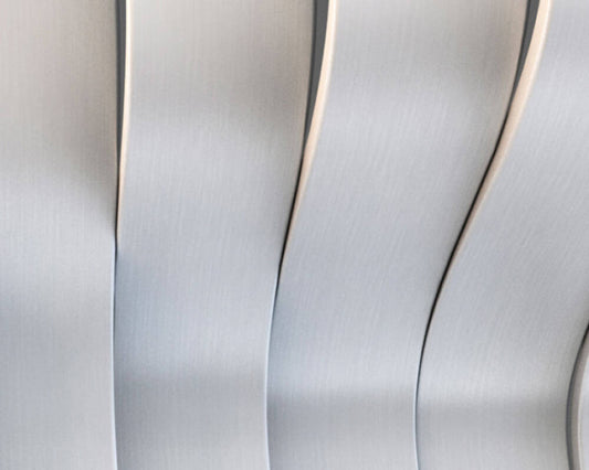 Solaris - Custom Sized Wallpaper Mural (per m2) - White