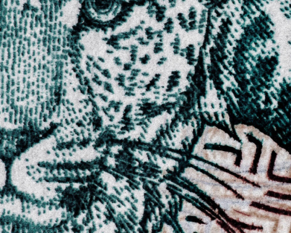 Stalking Leopard - Custom Sized Wallpaper Mural (per m2)