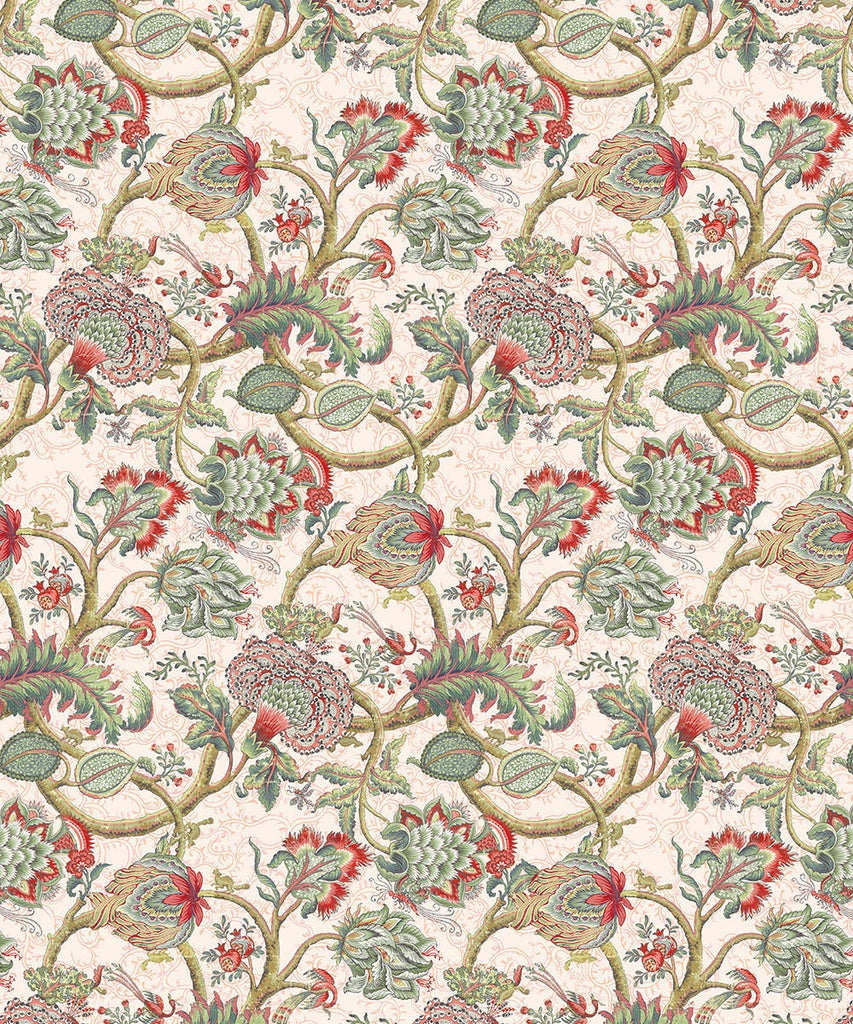 Sample – Verdant Whimsy - Custom Sized Wallpaper Mural (per m2)