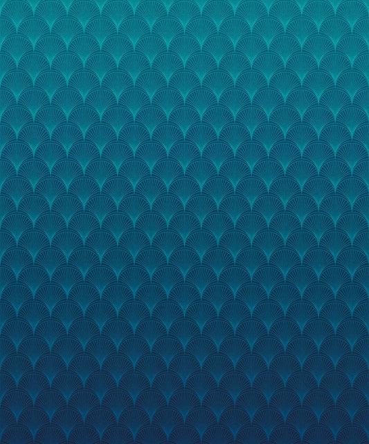Azure Tides - Custom Sized Wallpaper Mural (per m2)