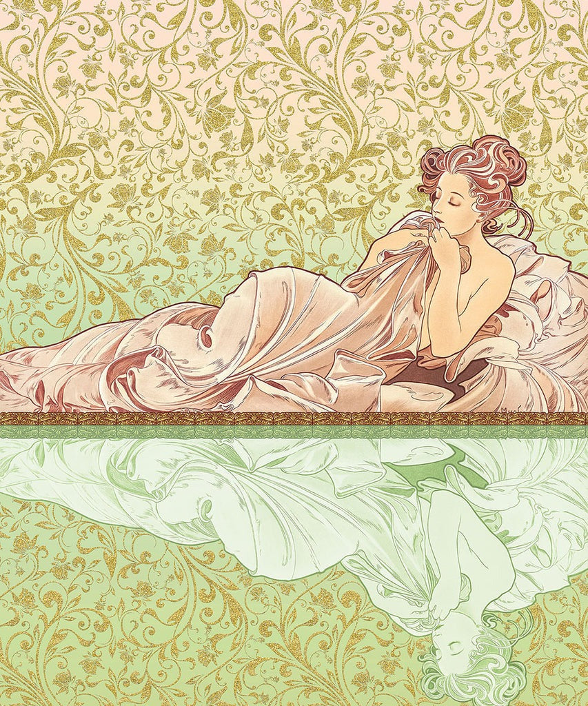 Sample – Réflexion - Custom Sized Wallpaper Mural (per m2)