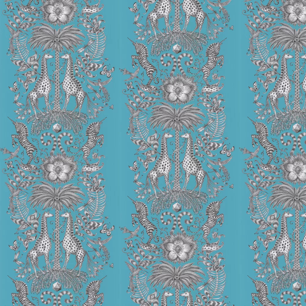 Kruger Wallpaper - Teal
