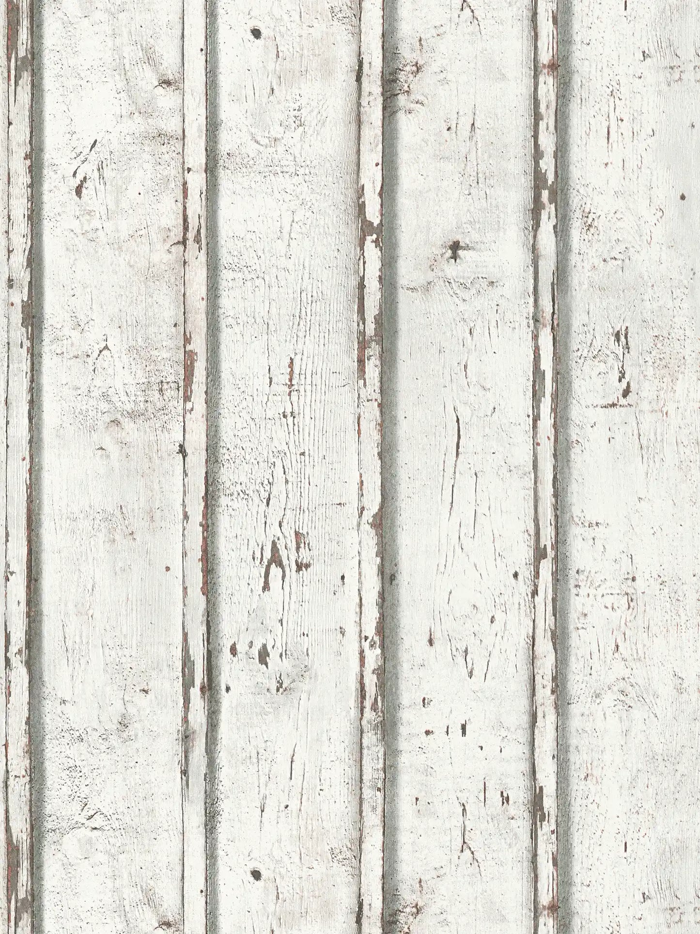 Sample - White Wood Wallpaper