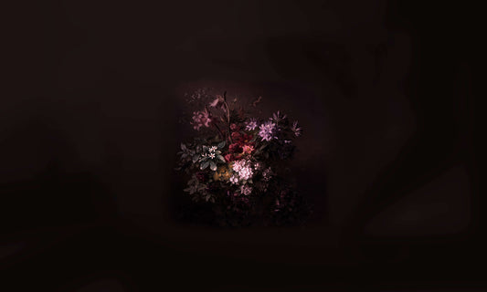 Portrait of Flowers Mural (Walls by Patel Collection)
