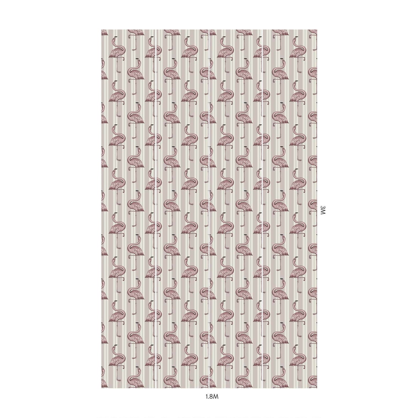 Flamboyance Hybrid Mural Wallpaper - House of Hackney