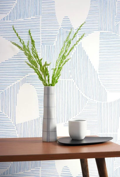 Graphique Casadeco Wallpaper - Blue
