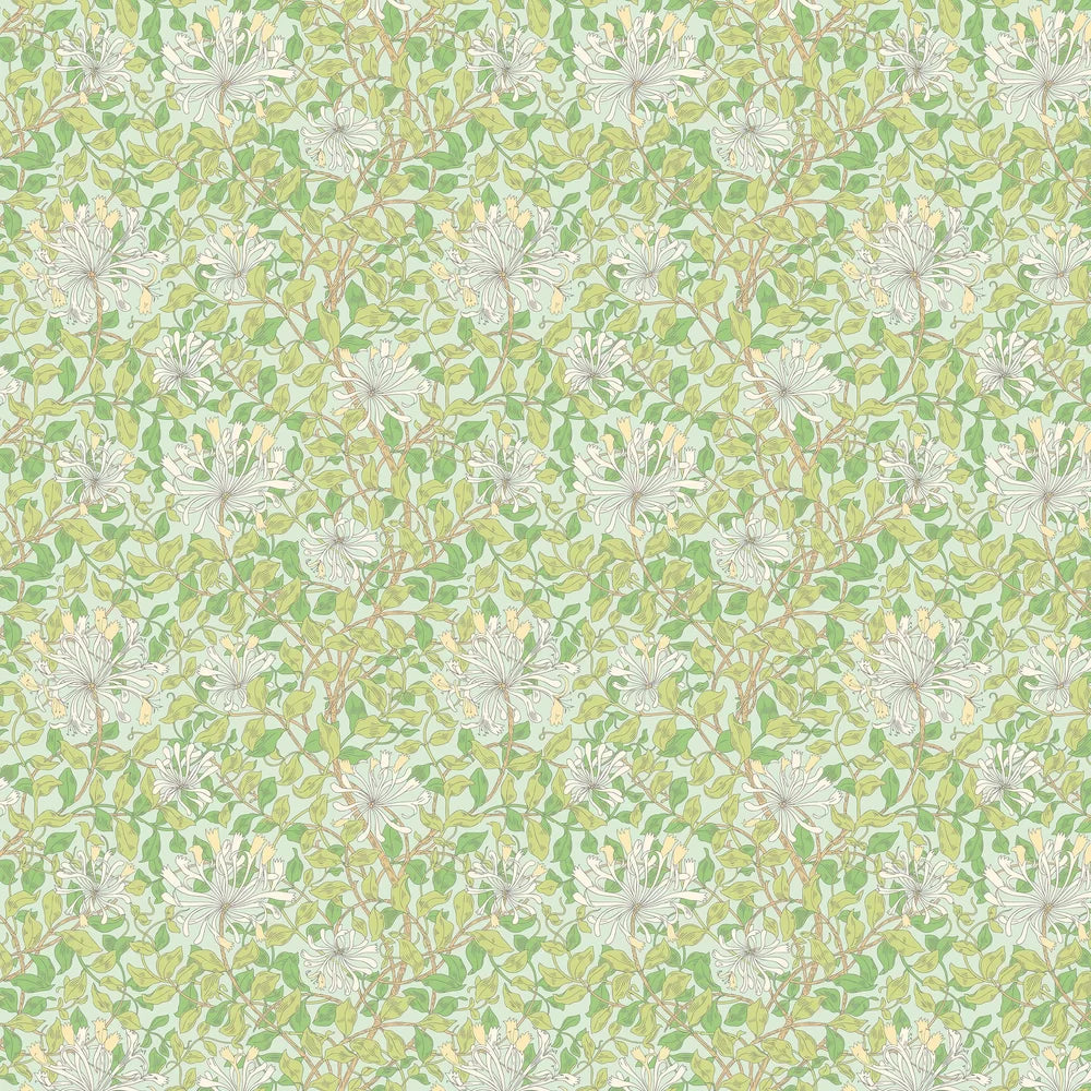 Honeysuckle Leaf Trail - Ohpopsi - Duck Egg Blue