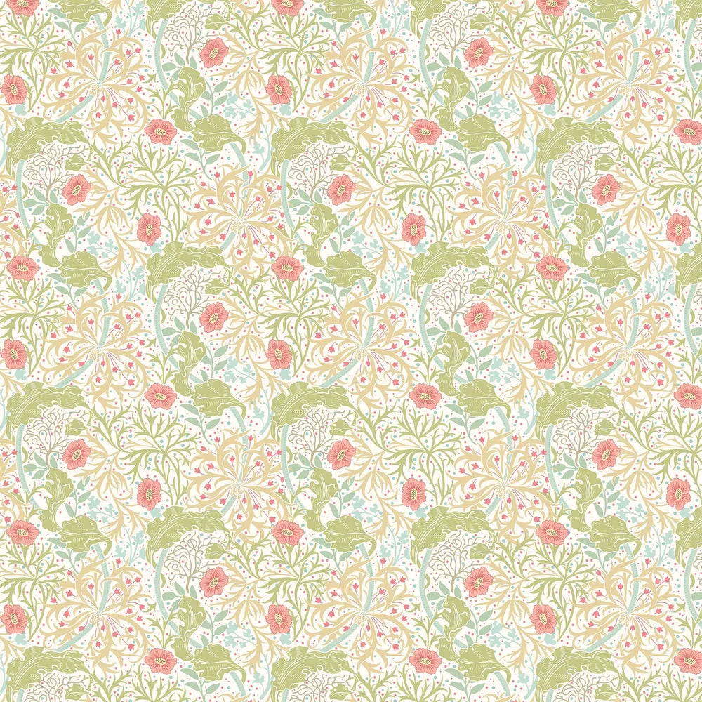 Seaweed Garden Wallpaper - Ohpopsi - Rose Pink