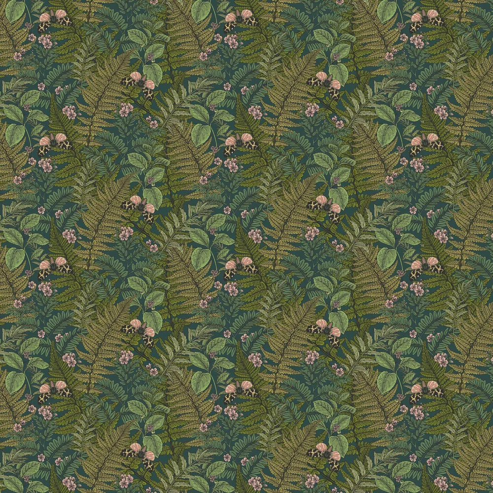 Wild Ferns Wallpaper - Forest Mix
