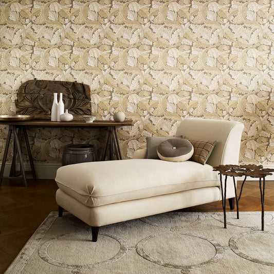 Acanthus by Morris Wallpaper - Chalk