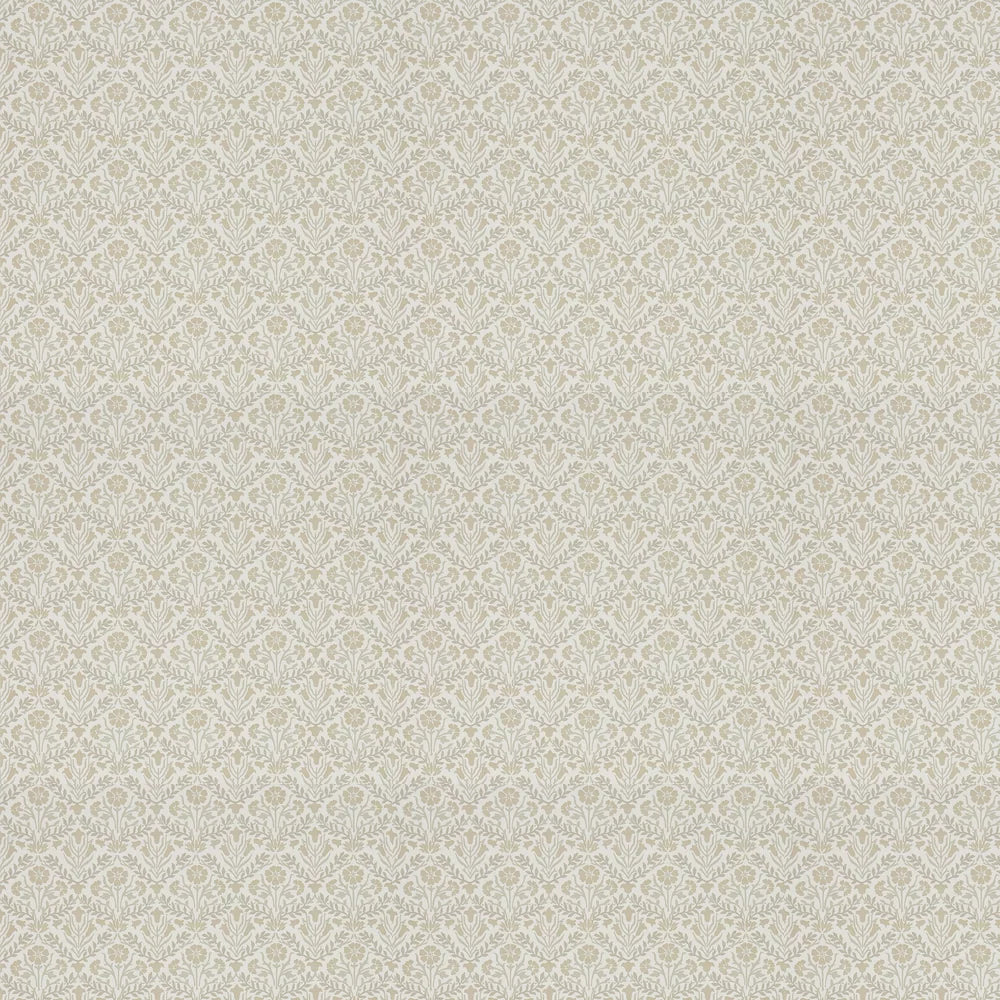 Bellflowers Wallpaper - Morris - Linen/Cream