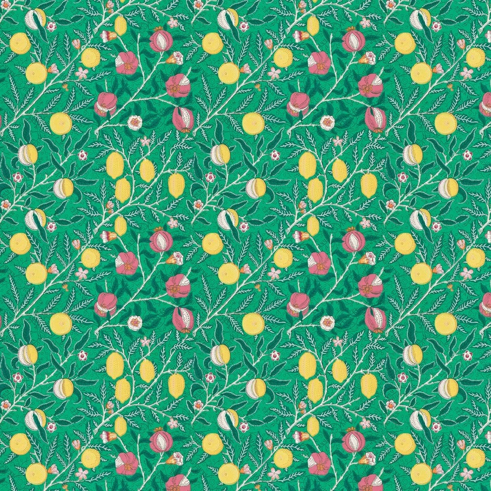 Sample - Fruit Wallpaper by William Morris - Tangled Green