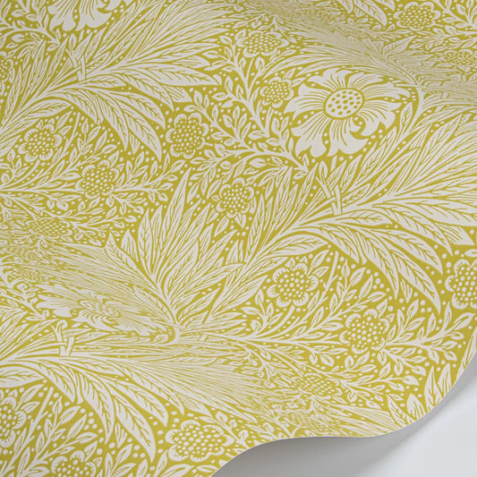 Marigold Wallpaper - Chartreuse