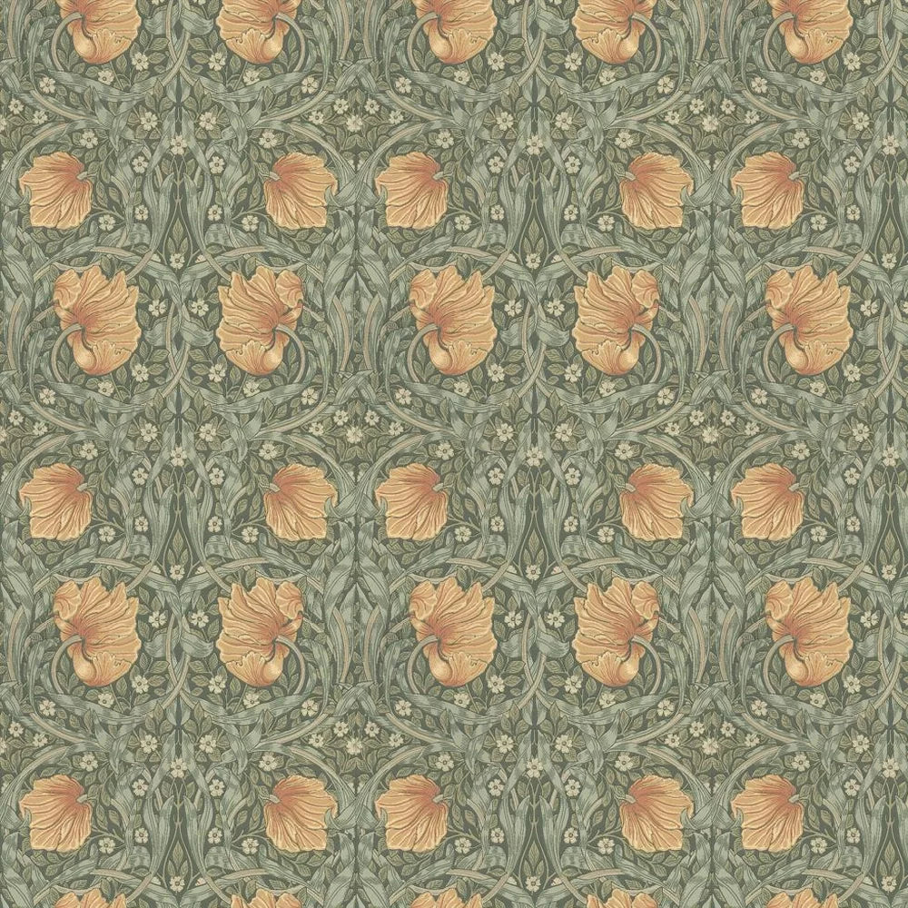 Pimpernel Wallpaper - Bayleaf/Manilla
