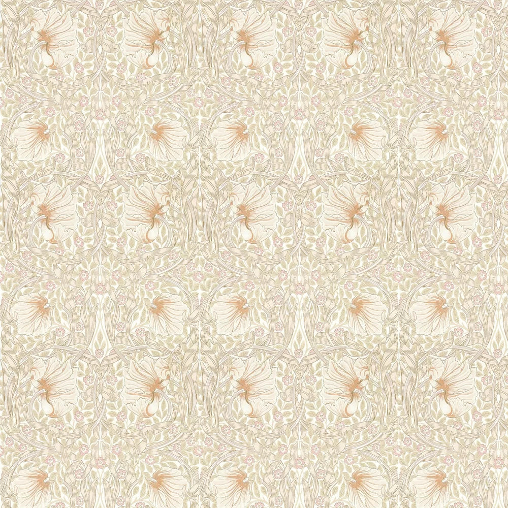 Pimpernel Wallpaper - Cochineal Pink