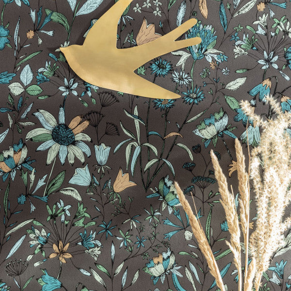 Jardin De Giverny Wallpaper - Midnight - Discontinuing