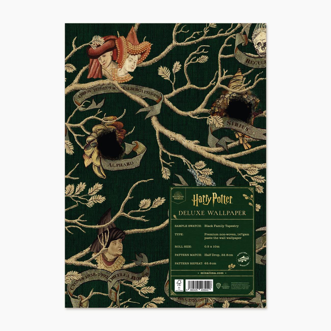 Black Family Tapestry Wallpaper - Harry Potter