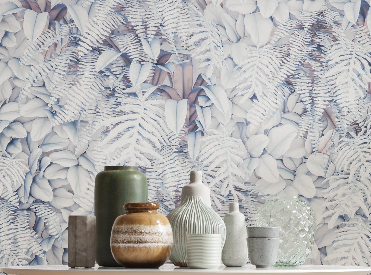 Vertical Garden - Custom Sized Wallpaper Mural (per m2)