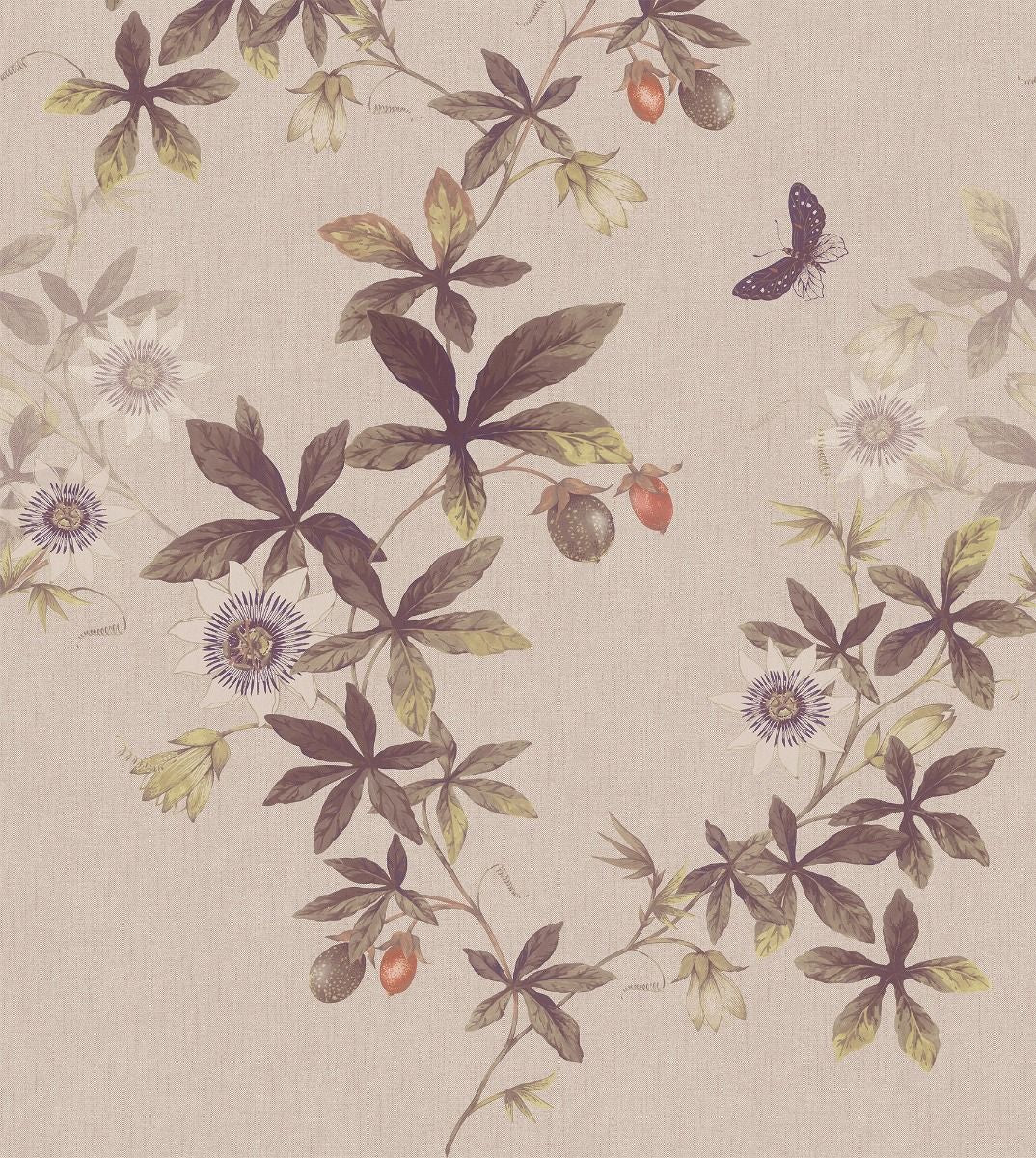 Passiflora Hybrid Mural Wallpaper – The Inside