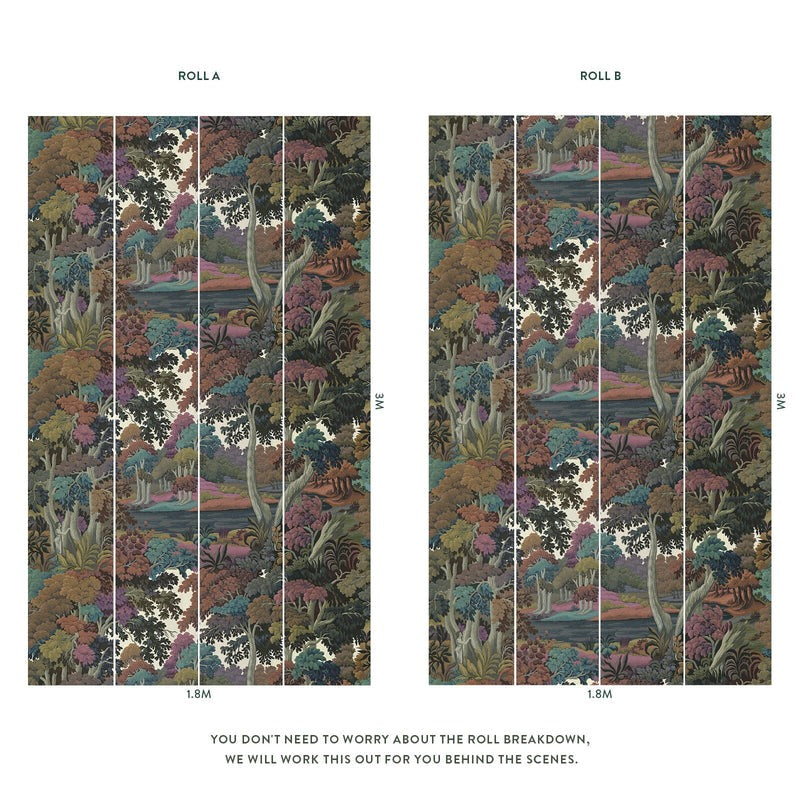 Plantasia Hybrid Mural Wallpaper - House of Hackney - Prism