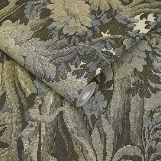 Plantasia Hybrid Mural Wallpaper - House of Hackney - Sage