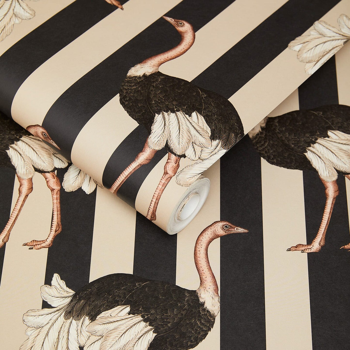 Pride Hybrid Mural Wallpaper - House of Hackney - Clay & Off Black