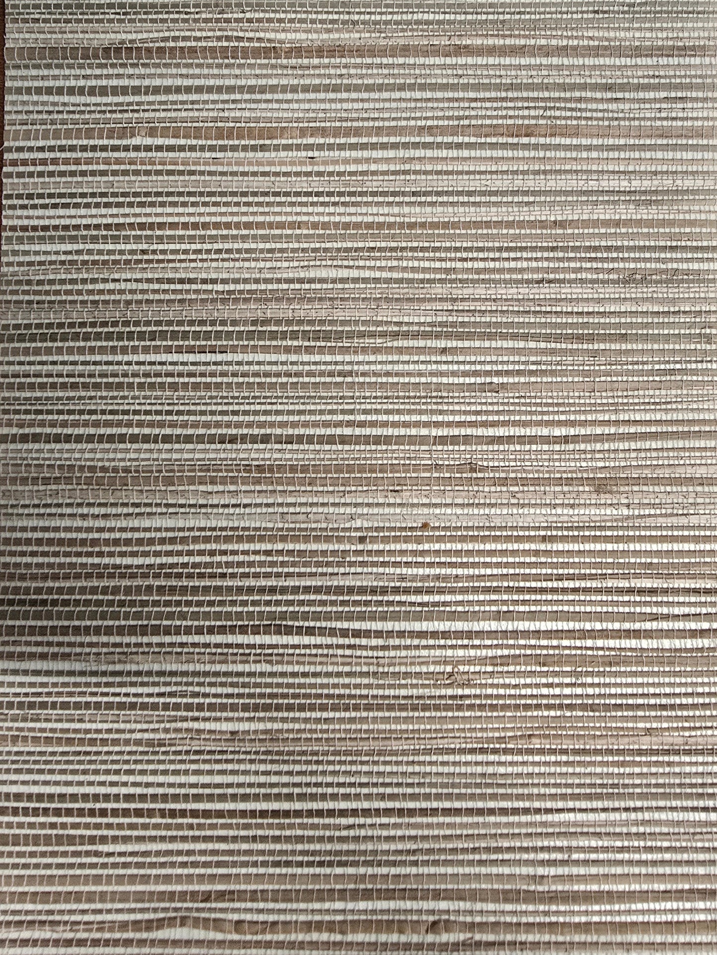Sample - Genuine Grasscloth Wallpaper - Light and Bright