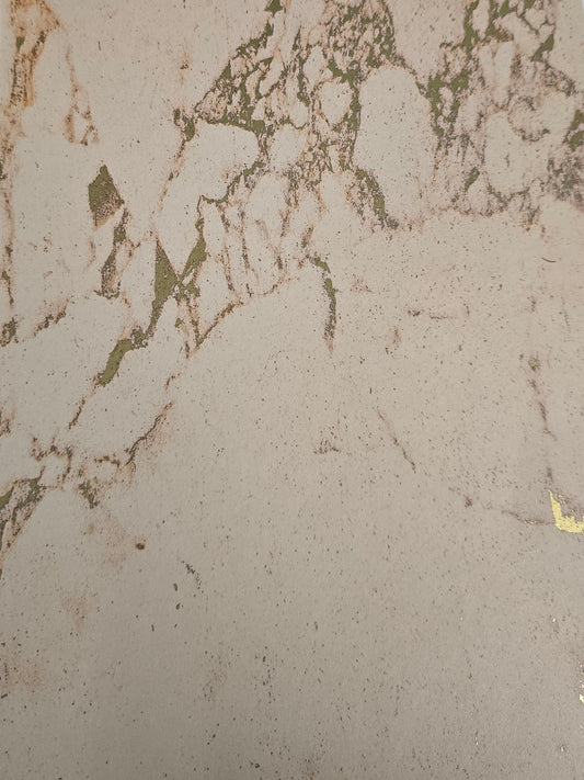 Marble – Foil Wallpaper – Beige Gold