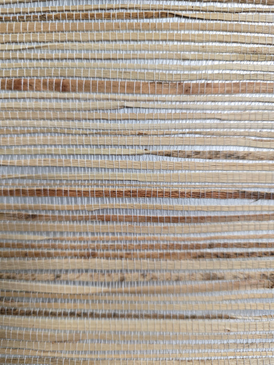 Hemp Revolution - 100% Hemp Wallpaper - Neutral Shimmer