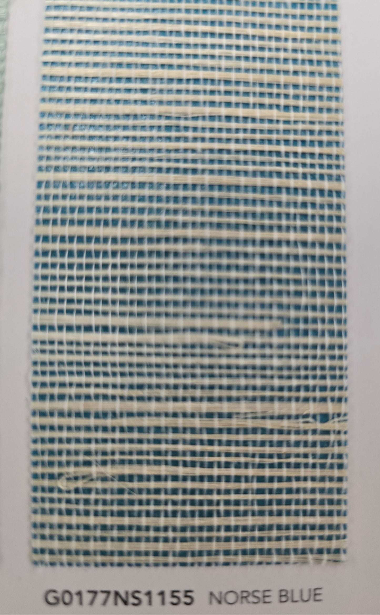Bali 2 - Grasscloth Wallpaper - Norse Blue