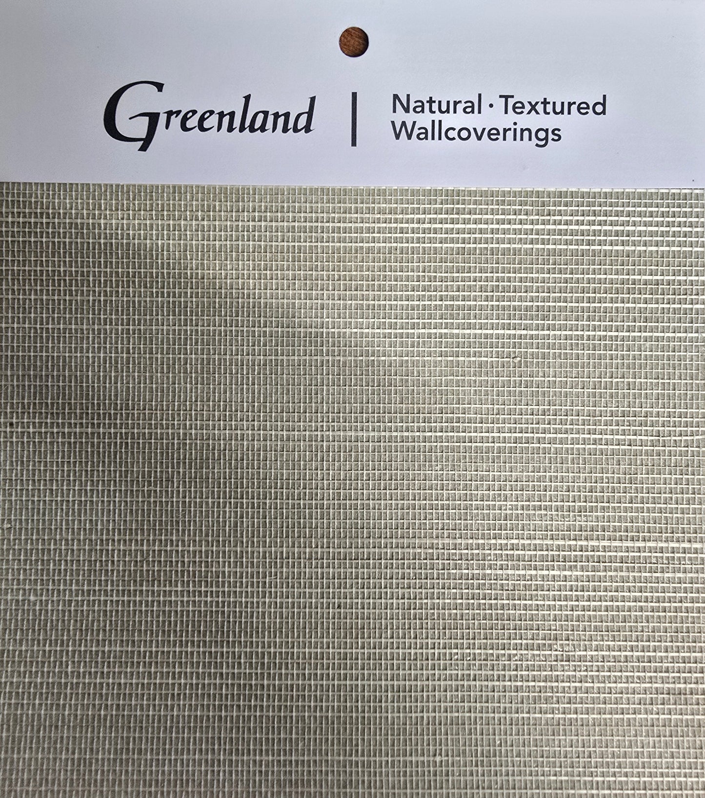 Sample - Shimmery Grasscloth Wallpaper - Golden Cream