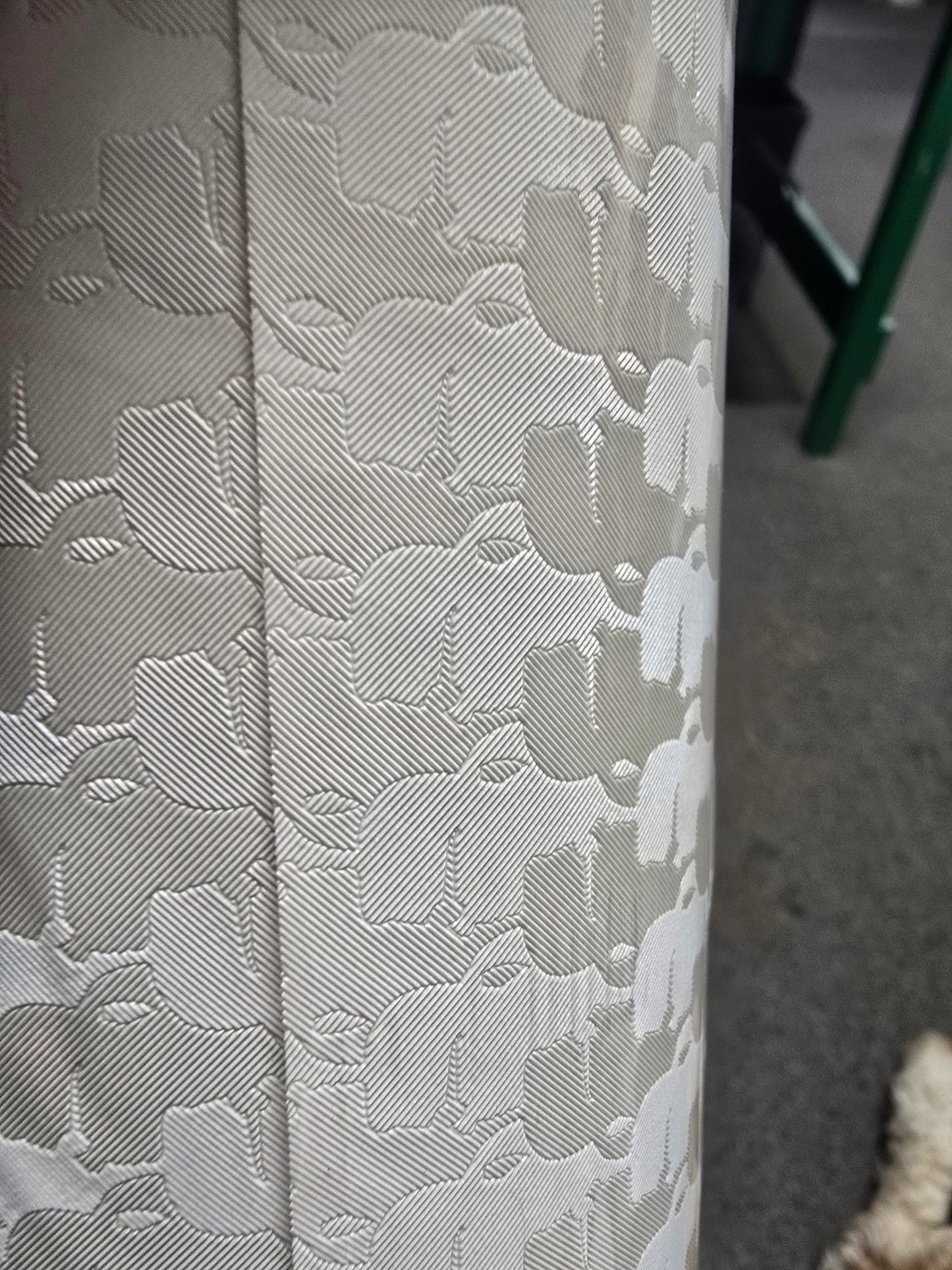 Textured Heavy Weight Vinyl Wallpaper - Cream
