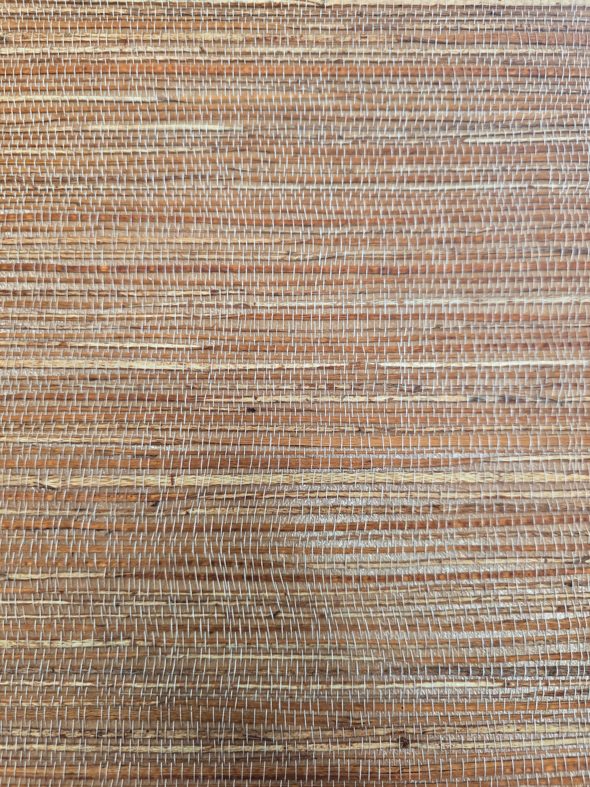 Sample – Hemp Revolution - 100% Hemp Wallpaper - Orange