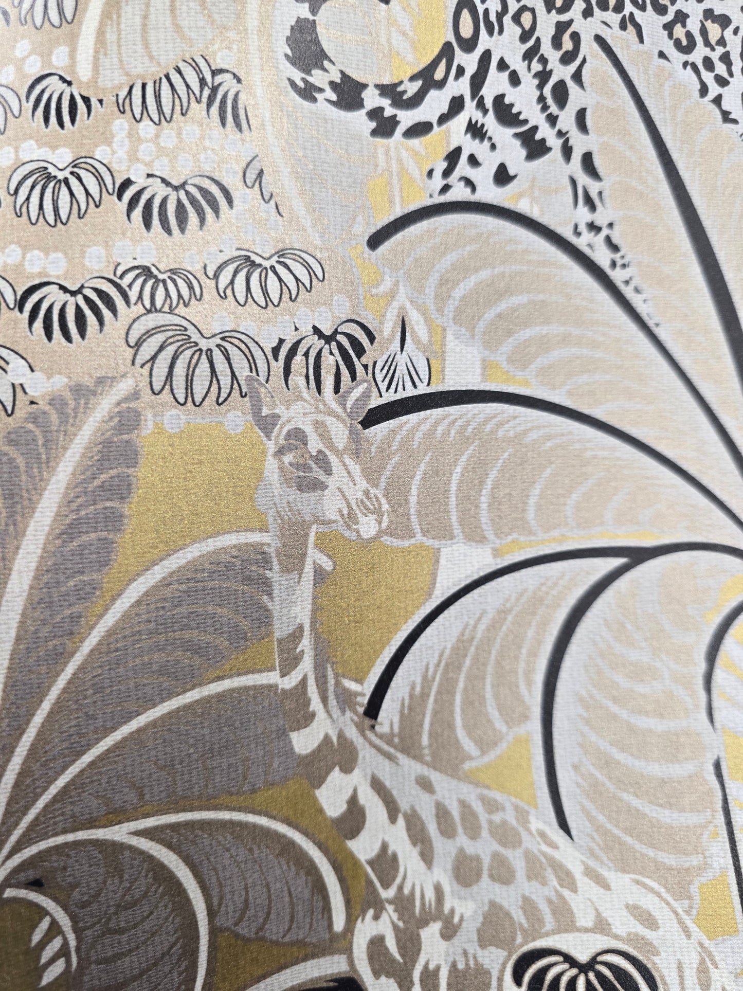 Tropical Mirage Wallpaper - Yellow Gold