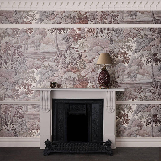 Plantasia Hybrid Mural Wallpaper - House of Hackney - Chestnut