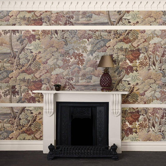 Plantasia Hybrid Mural Wallpaper - House of Hackney - Tobacco
