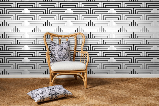Steps Florence Broadhurst Wallpaper - Twig
