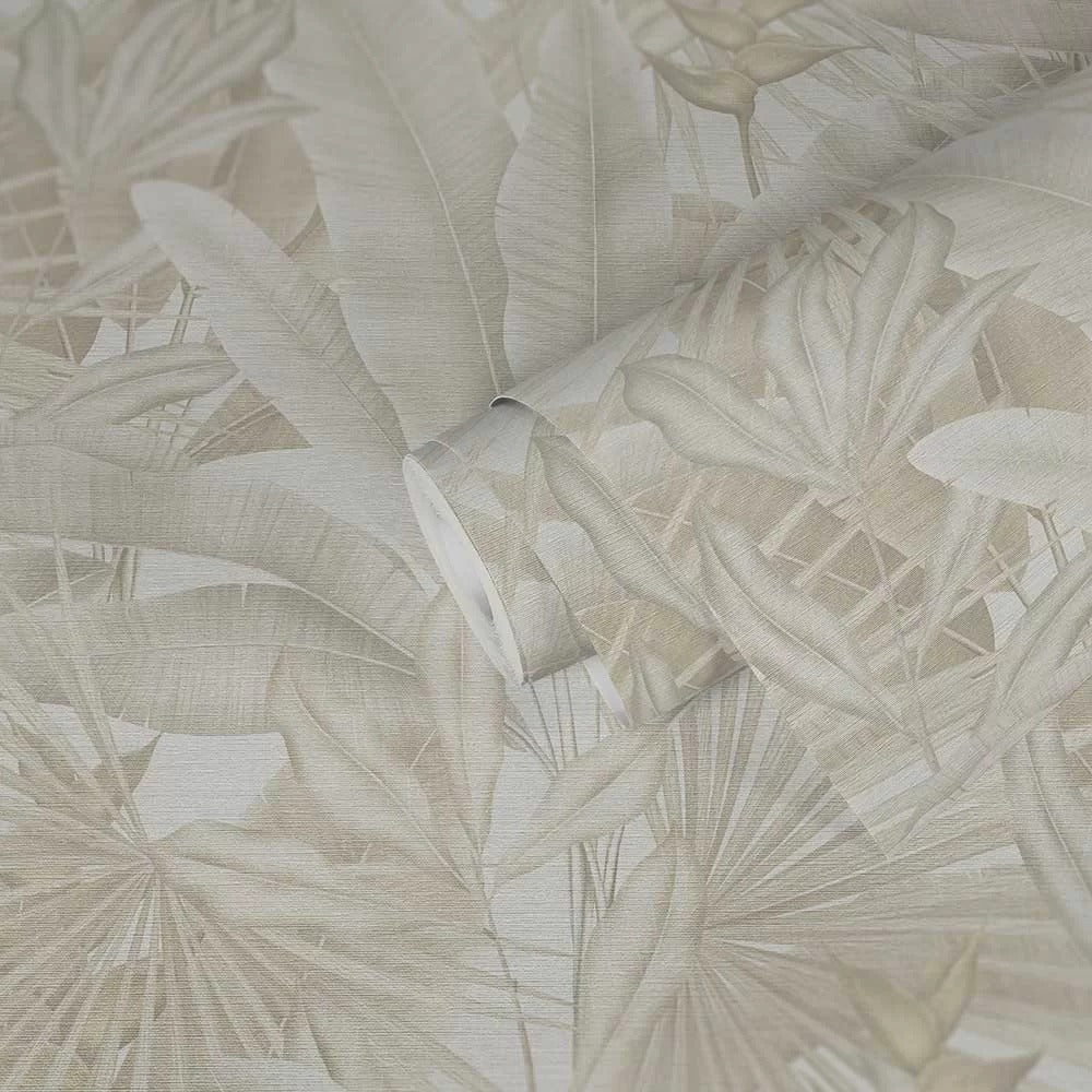 Sample - Exotic Jungle Wallpaper - Beige