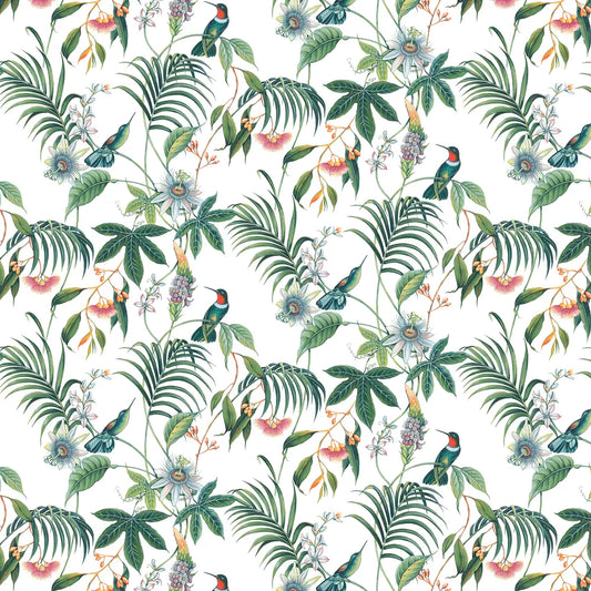 Sample - Adilah Wallpaper - White
