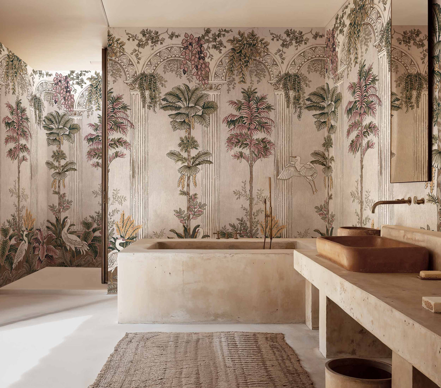 Thermae - Autumn - Custom Sized Wallpaper Mural (per m2)