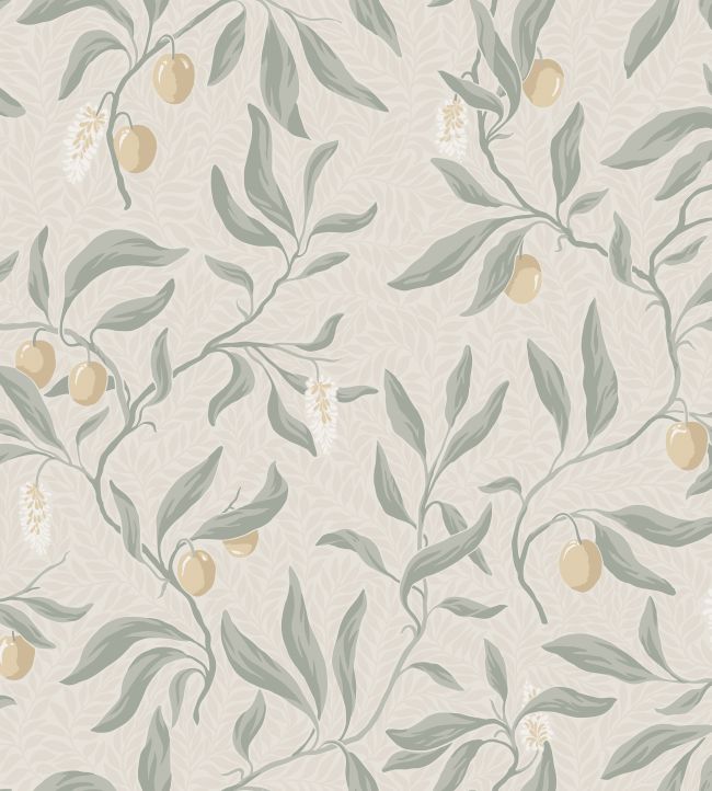 Sample - Vinnie Wallpaper - Sage Green